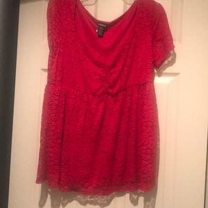 Torrid size one lace top